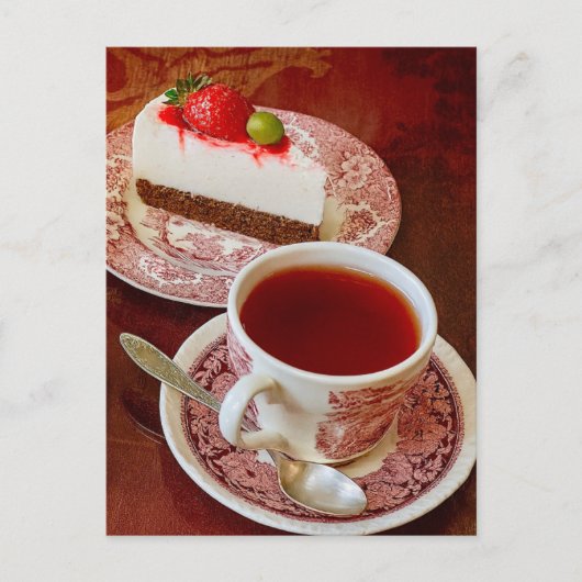 Elegant Tea Time Postcard シーズンポストカード (正面)