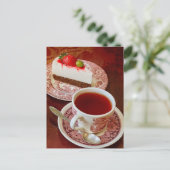 Elegant Tea Time Postcard シーズンポストカード (スタンド正面)