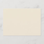 Elegant Teal Minimalist Decorative Motions エンクロージャーカード (裏面)