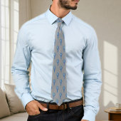 Elegant tennis-themed tie ネクタイ