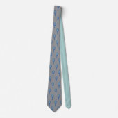 Elegant tennis-themed tie ネクタイ (正面)