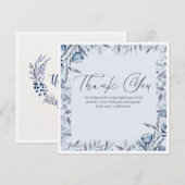 Elegant Thank You Card (正面/裏面)