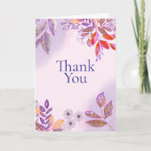 Elegant Thank You Card カード (正面)
