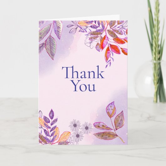 Elegant Thank You Card カード (正面)