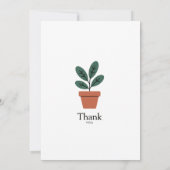 Elegant Thank You Card for Small Business Packagin サンキューカード (裏面)