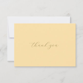 Elegant Thank You Card – Handcrafted Letterpress  サンキューカード