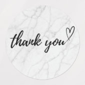 Elegant Thank You Sticker - Small Business Packagi ラベル (デザイン2)