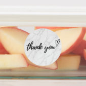 Elegant Thank You Sticker - Small Business Packagi ラベル (貼付)