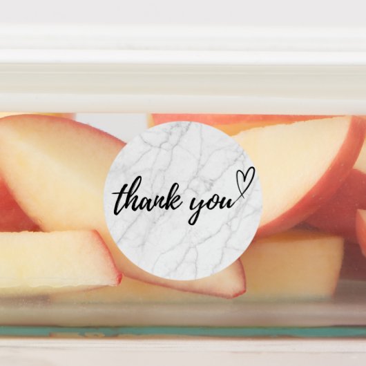 Elegant Thank You Sticker - Small Business Packagi ラベル (貼付)