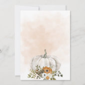 Elegant Thanksgiving Dinner 招待状 (裏面)