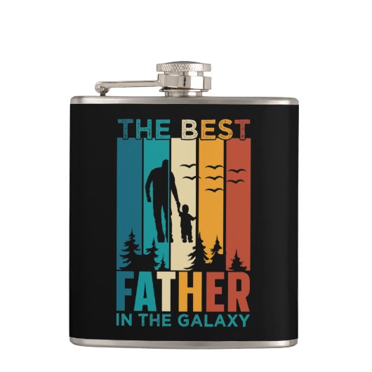 Elegant The Best Father in the Galaxy  フラスク (正面)