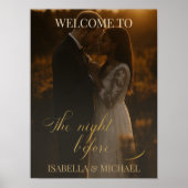 Elegant The Night Before Rehearsal Dinner ポスター (正面)