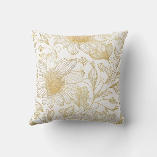 Elegant Throw Pillow クッション (裏面)