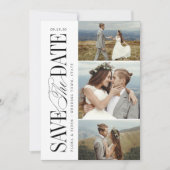 Elegant Timeless Typography 4 photo セーブザデート (正面)