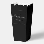 Elegant Timeless Wedding Thank You | Personalized  フェイバーボックス (裏面)
