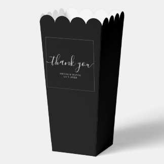 Elegant Timeless Wedding Thank You | Personalized  フェイバーボックス