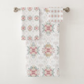 Elegant Tribal Floral バスタオルセット (インサイチュ)