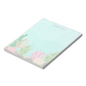 Elegant Tropical Beach Modern Minimalist Cute  ノートパッド (回転)