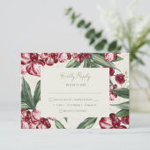 Elegant Tropical Island Beach Wedding RSVP (スタンド正面)