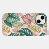 Elegant Tropical Monsteras Boho Case-Mate iPhoneケース (裏面 (横))