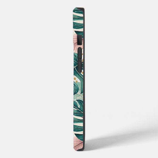 Elegant Tropical Monsteras Boho Case-Mate iPhoneケース (裏面 / 左)