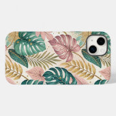 Elegant Tropical Monsteras Boho Case-Mate iPhoneケース (裏面 (横))