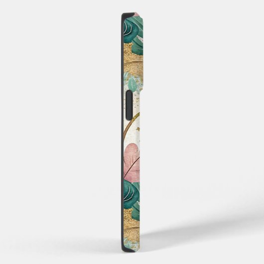 Elegant Tropical Monsteras Boho Case-Mate iPhoneケース (裏面 / 右)