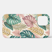 Elegant Tropical Monsteras Boho Case-Mate iPhoneケース (裏面 (横))