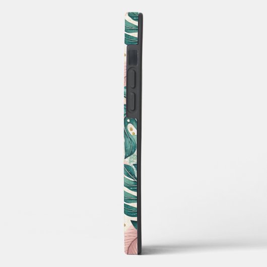 Elegant Tropical Monsteras Boho Case-Mate iPhoneケース (裏面 / 左)