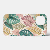 Elegant Tropical Monsteras Boho Case-Mate iPhoneケース (裏面 (横))