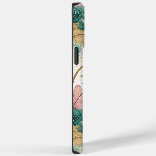 Elegant Tropical Monsteras Boho Case-Mate iPhoneケース (裏面 / 右)