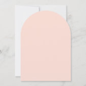 Elegant Tropical Sunset Watercolor Wedding 招待状 (裏面)