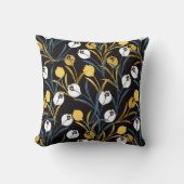 Elegant Tulip Floral Pattern  クッション (正面)
