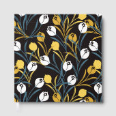Elegant Tulip Floral Pattern  ゲストブック (正面)