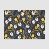 Elegant Tulip Floral Pattern  薄葉紙 (正面)