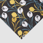 Elegant Tulip Floral Pattern  薄葉紙 (詳細)
