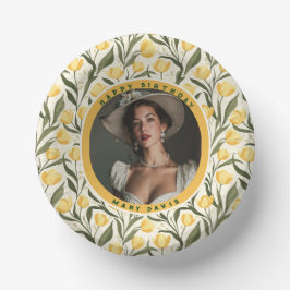 Elegant Tulip Themed Surprise Birthday Party ペーパーボウル