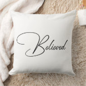  Elegant typography motivational quote  クッション (ブランケット)