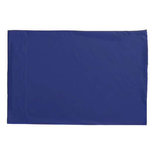 Elegant unique blue pattern 枕カバー (裏面)