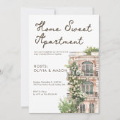 Elegant Urban Apartment Housewarming 招待状 (正面)