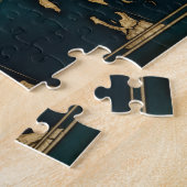 Elegant USA Mexico Canada Host Cities Fine Art ジグソーパズル (側面)