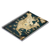 Elegant USA Mexico Canada Host Cities Fine Art ノートブック (左側)