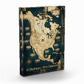 Elegant USA Mexico Canada Host Cities Fine Art フォトブロック (左)