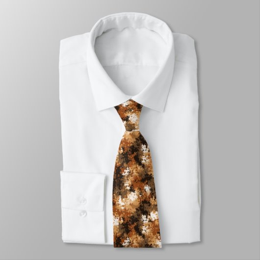 Elegant Valentine Gifts For Him Camouflage Print  ネクタイ (タイ)