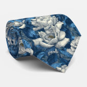 Elegant Valentine Gifts For Him Gardenias ネクタイ (ロール)