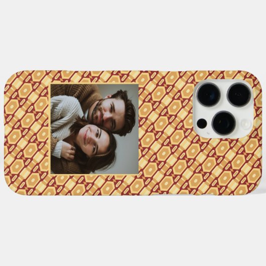 Elegant Valentine Gifts For Women Ethnic Pattern Case-Mate iPhoneケース (裏面 (横))