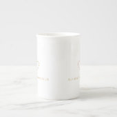 Elegant Valentine’s Day Mug ボーンチャイナマグカップ (正面)