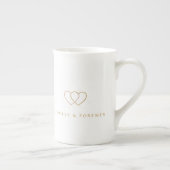 Elegant Valentine’s Day Mug ボーンチャイナマグカップ (右)