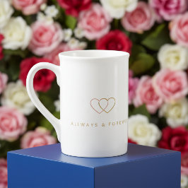 Elegant Valentine’s Day Mug ボーンチャイナマグカップ