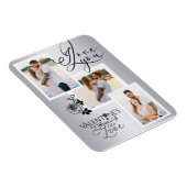 Elegant Valentine’s Day Photo Collage マグネット (右側)